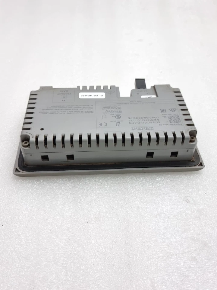 Siemens KP300 Basic Mono PN 6AV6647-0AH11-3AX0 Hmi Basic Panel For Parts
